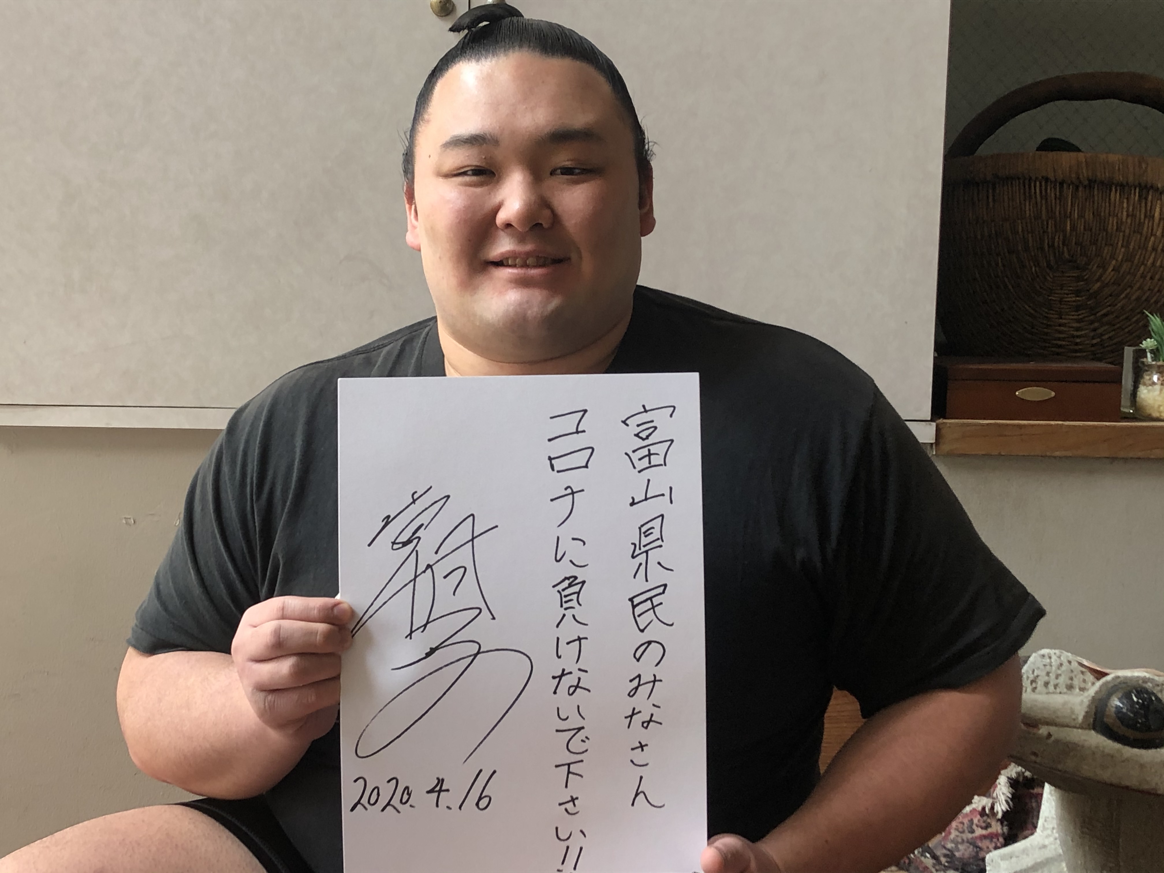 【大相撲 反物大きめトート】朝乃山関